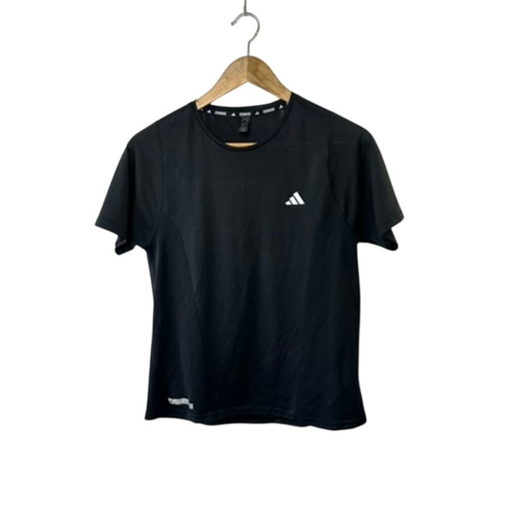 Adidas AEROREADY Running Black Short Sleeve Performance T-Shirt Men's Medium